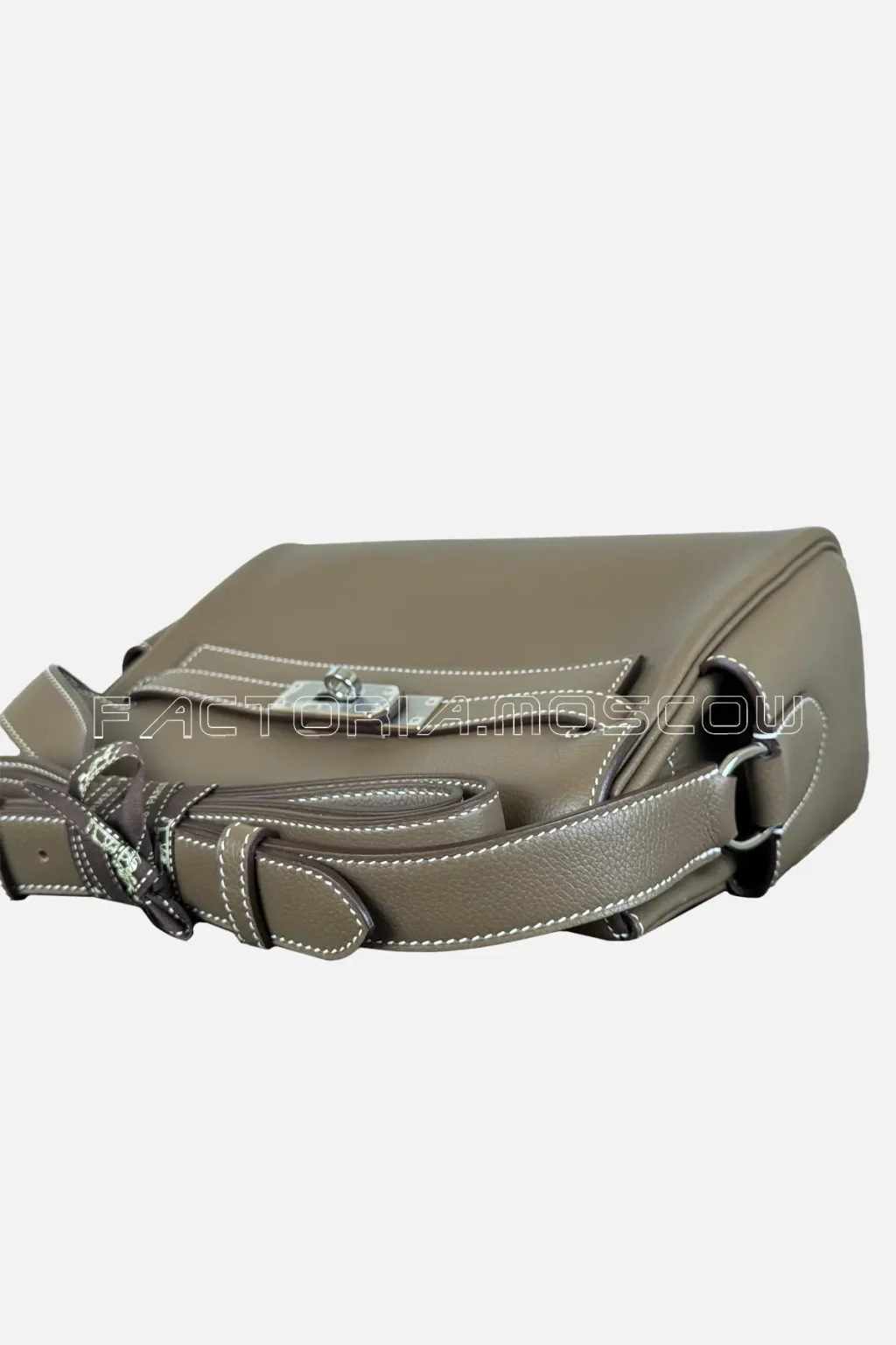 Hermes Kelly Messenger Evercolor Colour Etoupe PHW