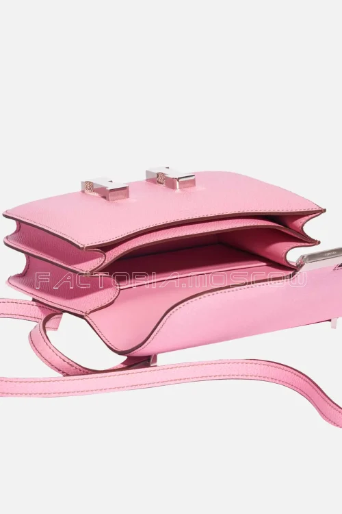 Hermès Constance 18 Epsom 5P Bubblegum PHW