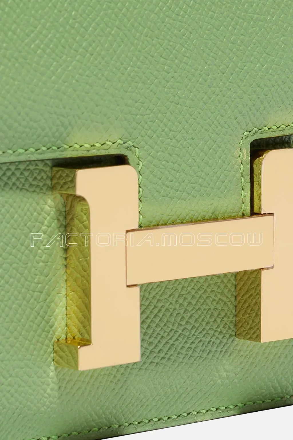 Hermès Constance 18 Epsom Vert Criquet GHW