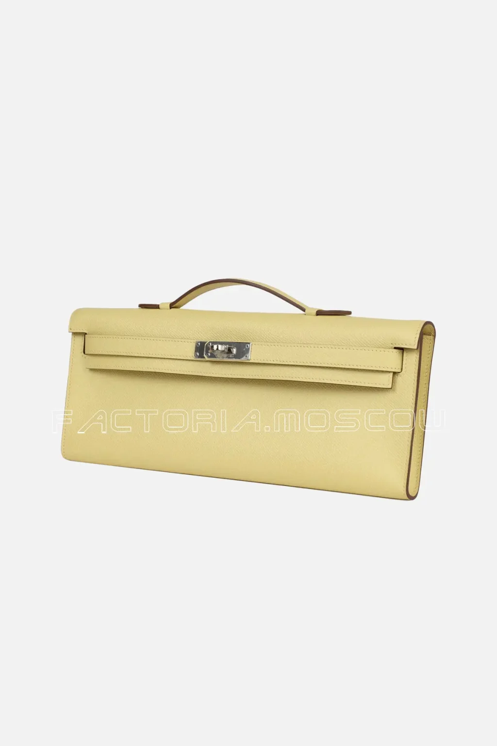 Hermes Kelly Cut Jaune Poussin Epsom PHW