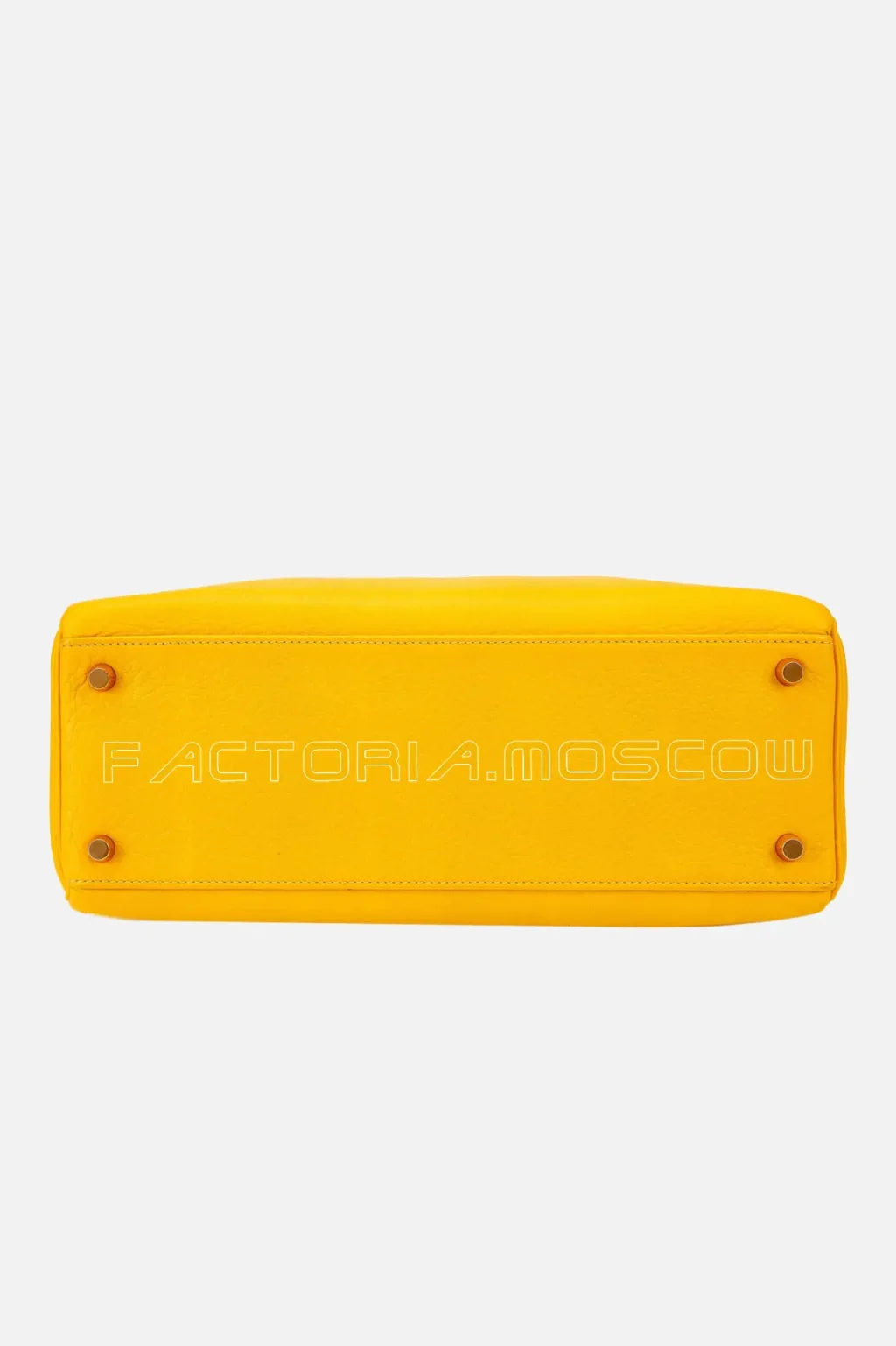 Hermès Kelly Retourne 32 Togo Colour Soleil GHW