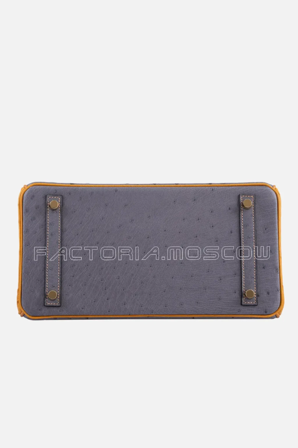 Hermes Birkin 30 HSS Gris Agate & Saffron Ostrich GHW