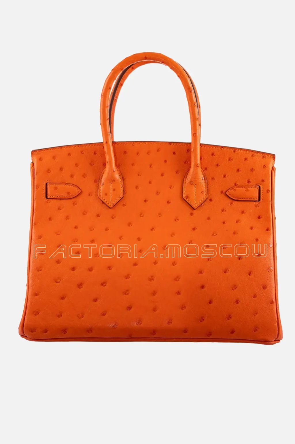 Hermes Birkin 30 Tangerine Ostrich GHW