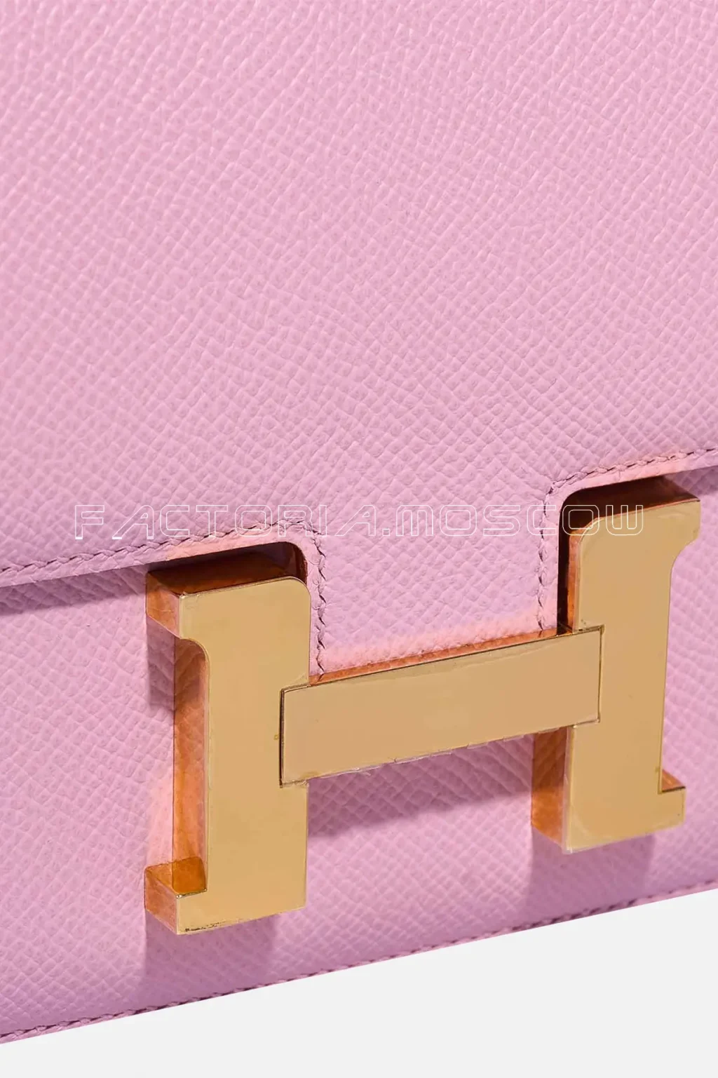 Hermès Constance 18 Epsom Mauve Sylvestre GHW