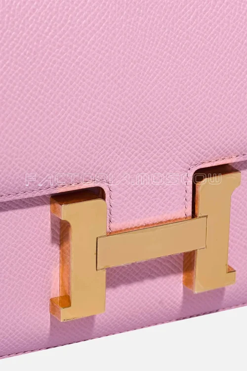 Hermès Constance 18 Epsom Mauve Sylvestre GHW