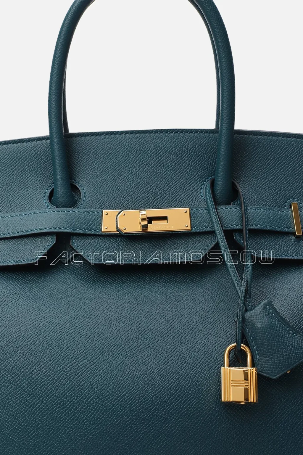 Hermes Birkin 35 Epsom Colour Vert Bosphore GHW