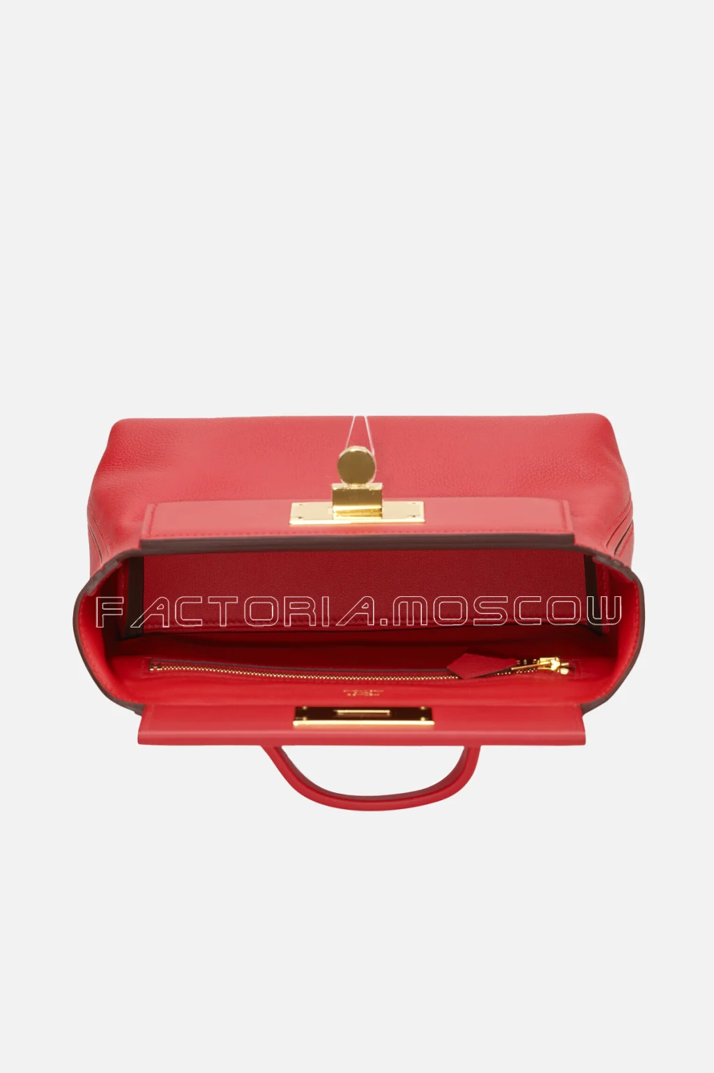 Hermes 24/24 Mini Rouge De Coeur Evercolor/Swift GHW