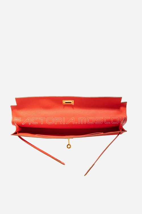 Hermès Kelly Cut Rose Jaïpur Epsom GHW