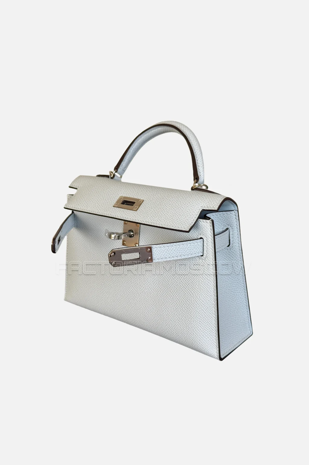 Hermes Kelly Mini 20 Epsom Colour Blue Brume Hardware PHW