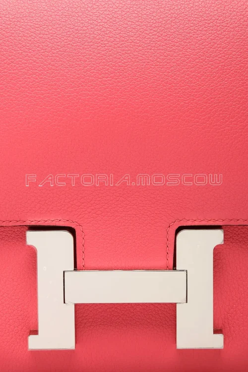 Hermes Constance 24 Rose Azalee Evercolor Leather PHW