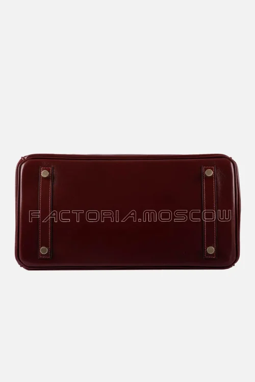 Hermes Birkin 30 Rouge H Calf Box Leather GHW