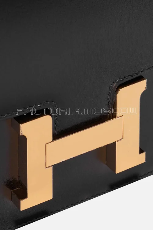 Hermès Constance 18 Box Calf Black GHW