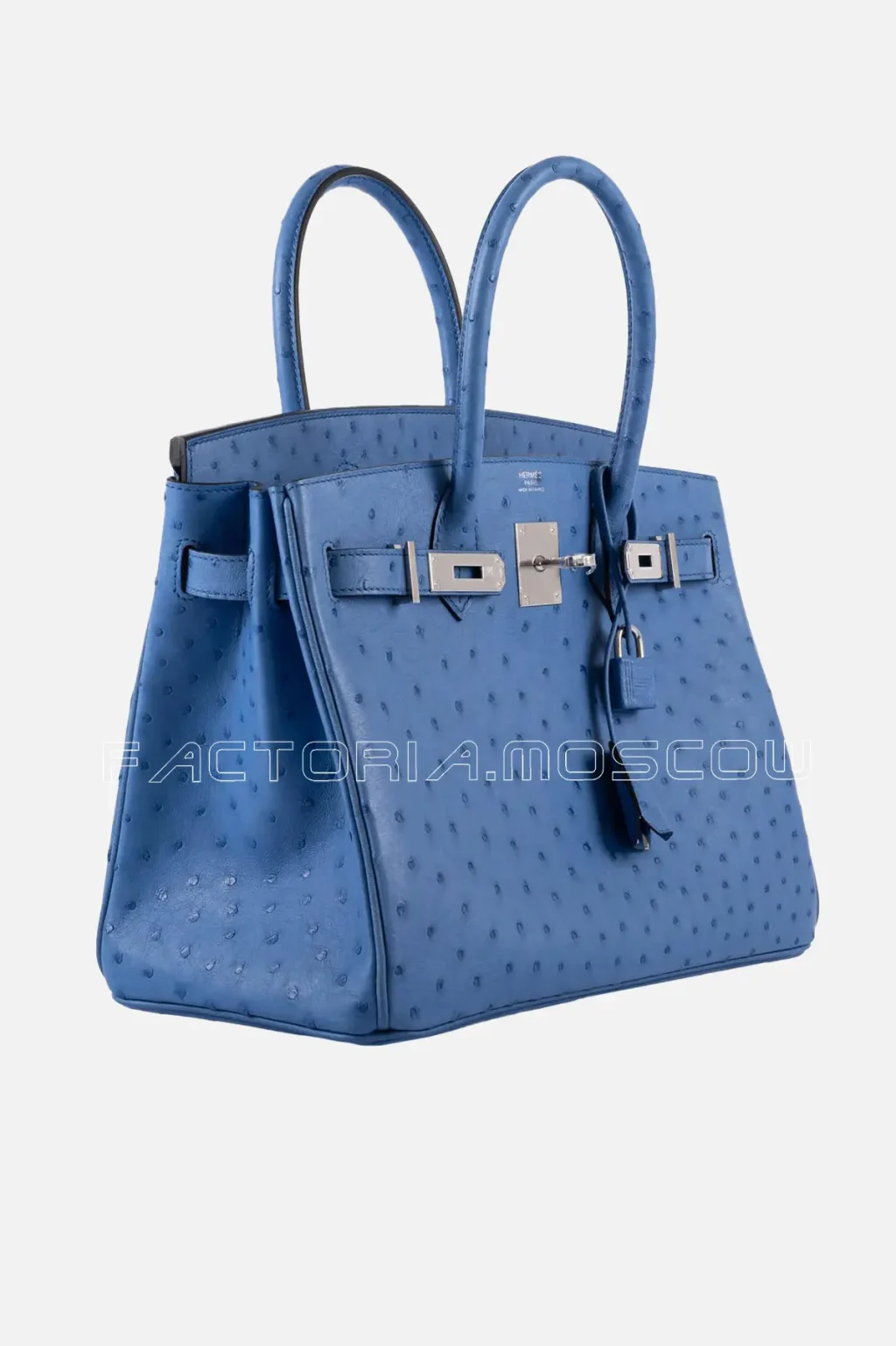 Hermes Birkin 30 Mykonos Ostrich PHW