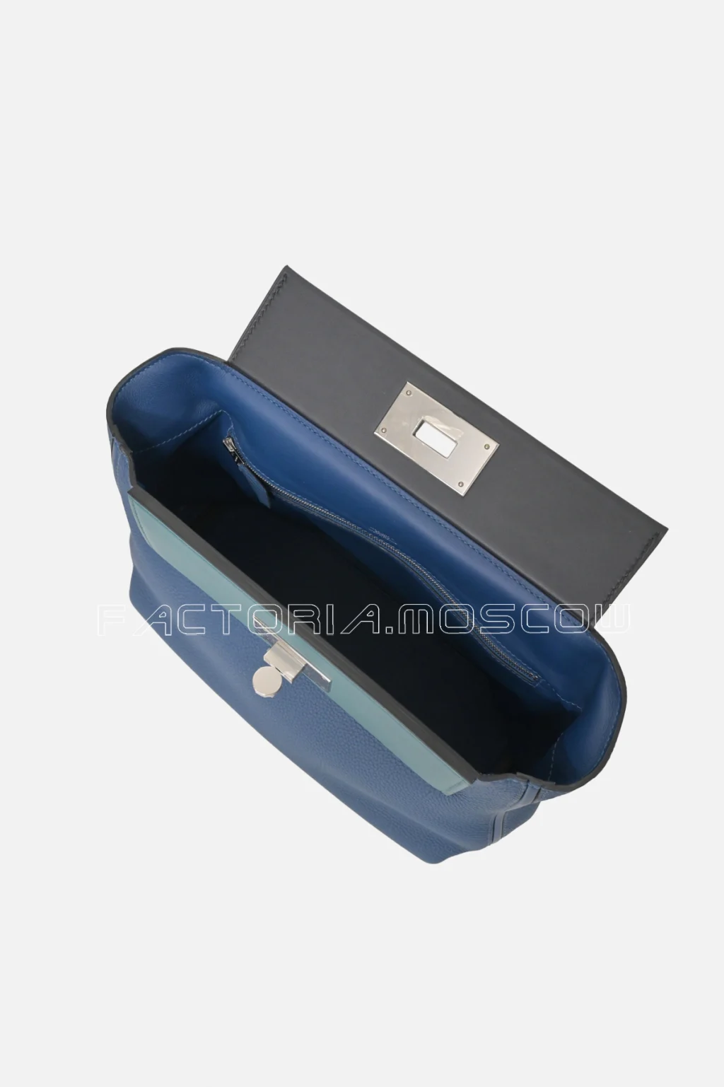 Hermes 24/24 29 Bleu Nuit Togo/Caban/Vert Bosphore Swift PHW