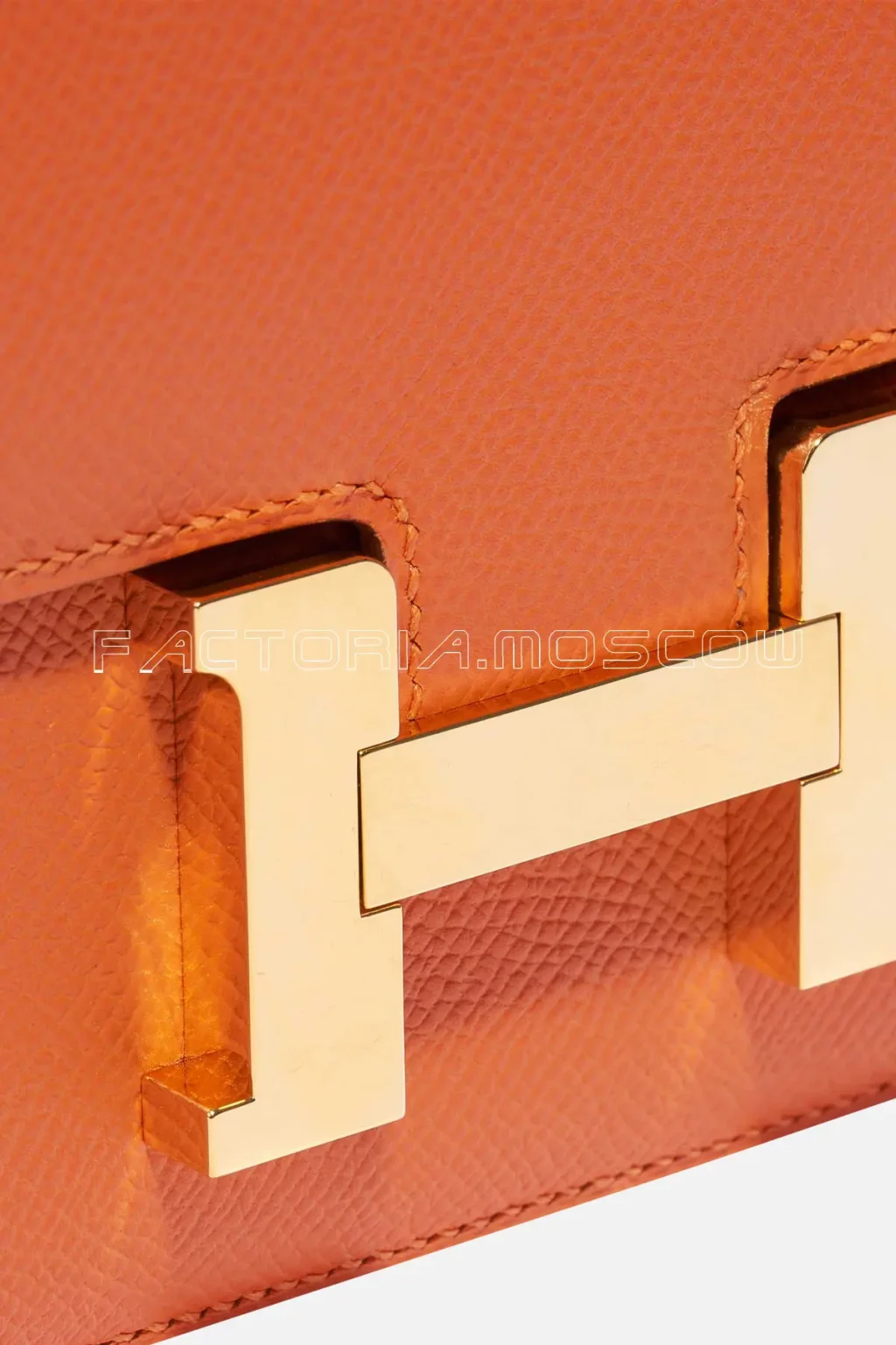 Hermès Constance 18 Epsom Feu GHW