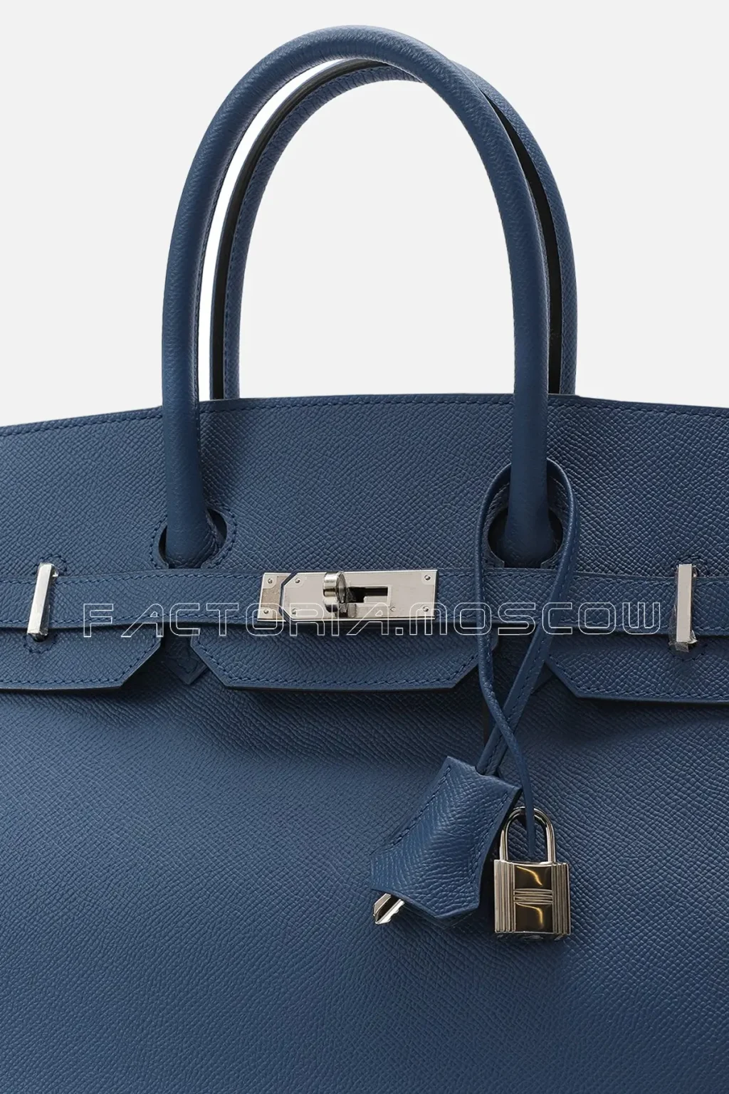 Hermes Birkin 35 Epsom Colour Deep Blue PHW