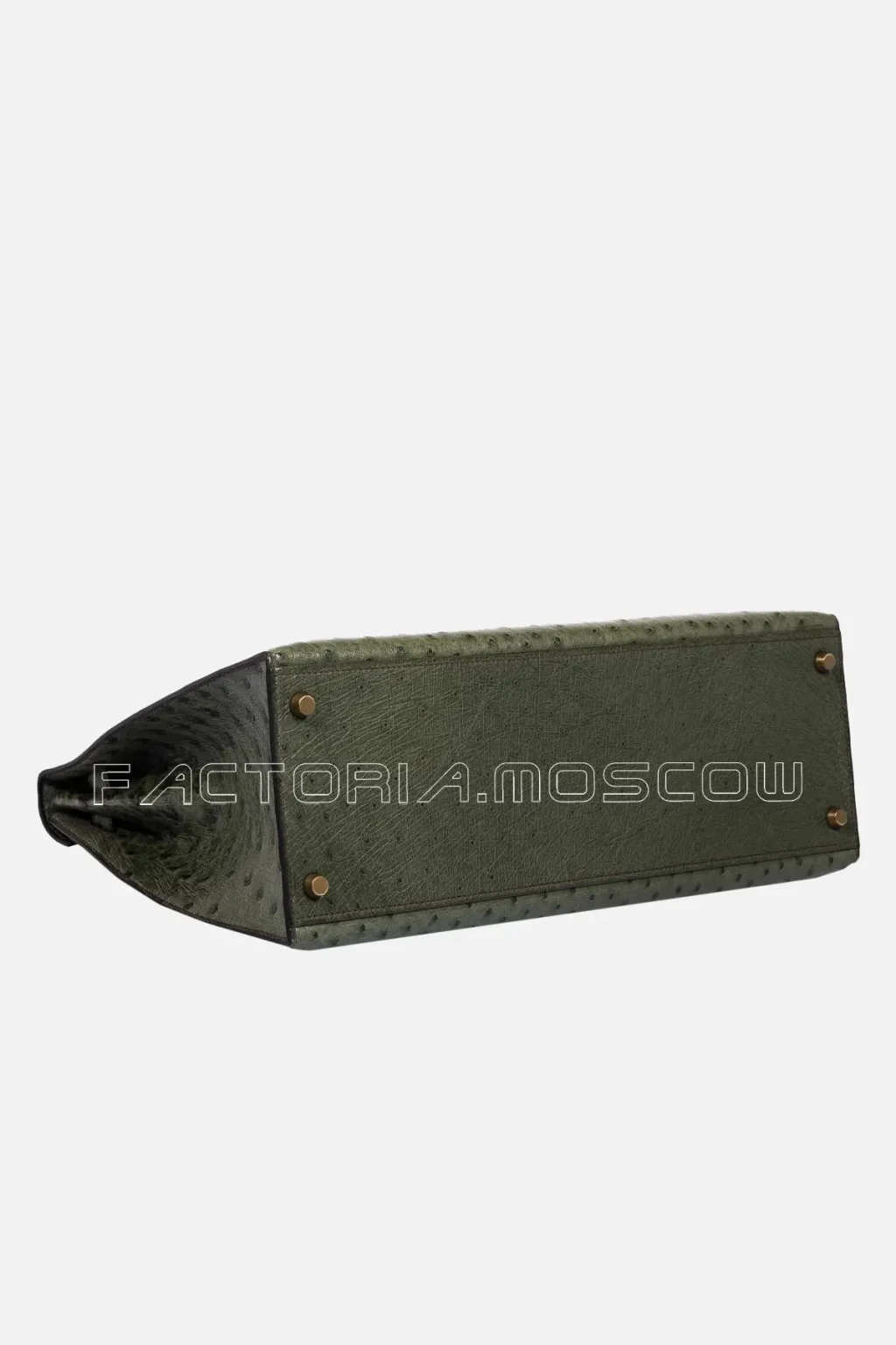 Hermes Kelly Sellier 35 Ostrich Color Vert Olive GHW
