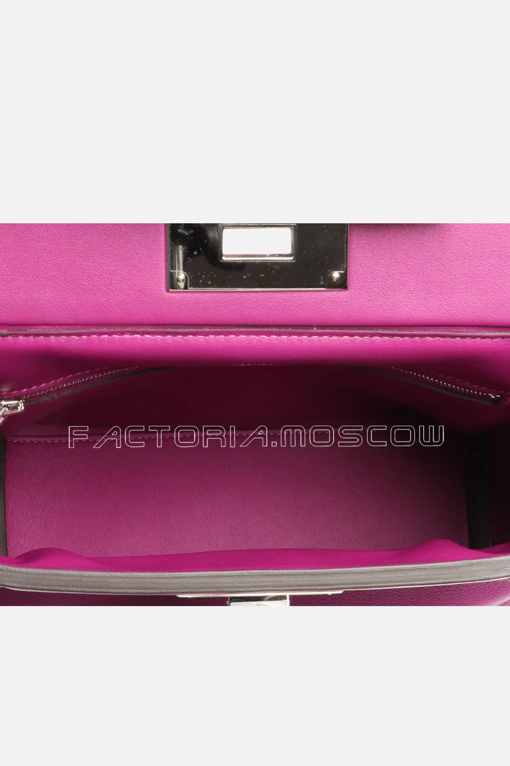 Hermes 24/24 21 Mini Anemone Evercolor And Swift PHW