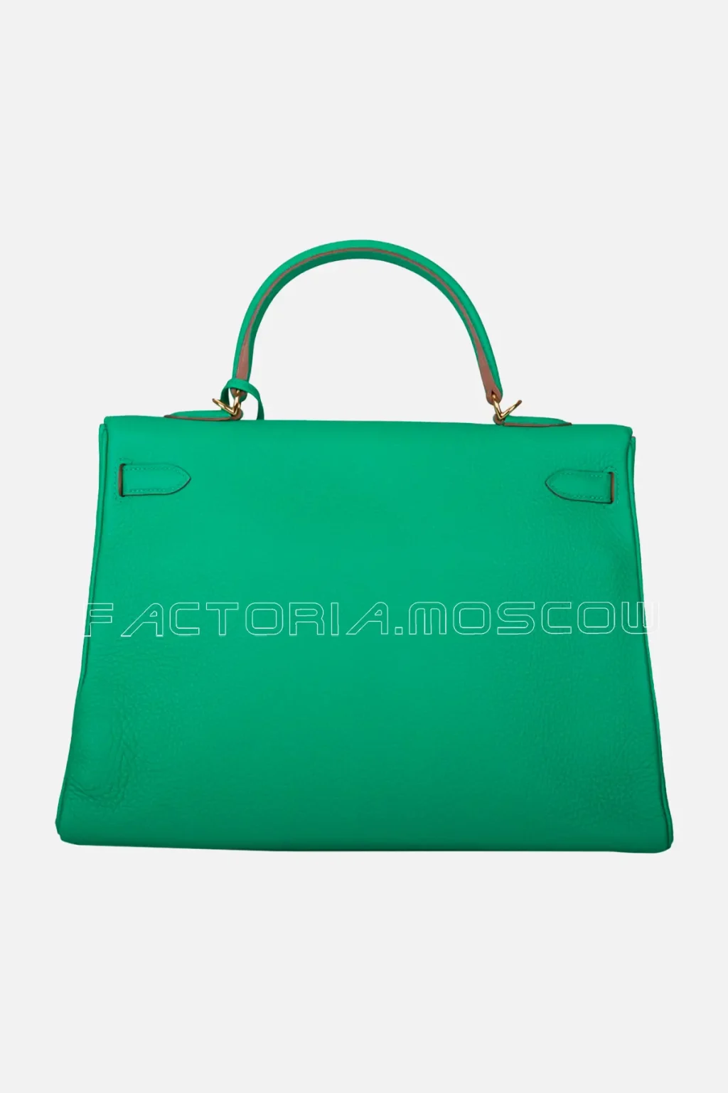 Hermès Kelly Retourne 35 Togo Colour Menthe GHW