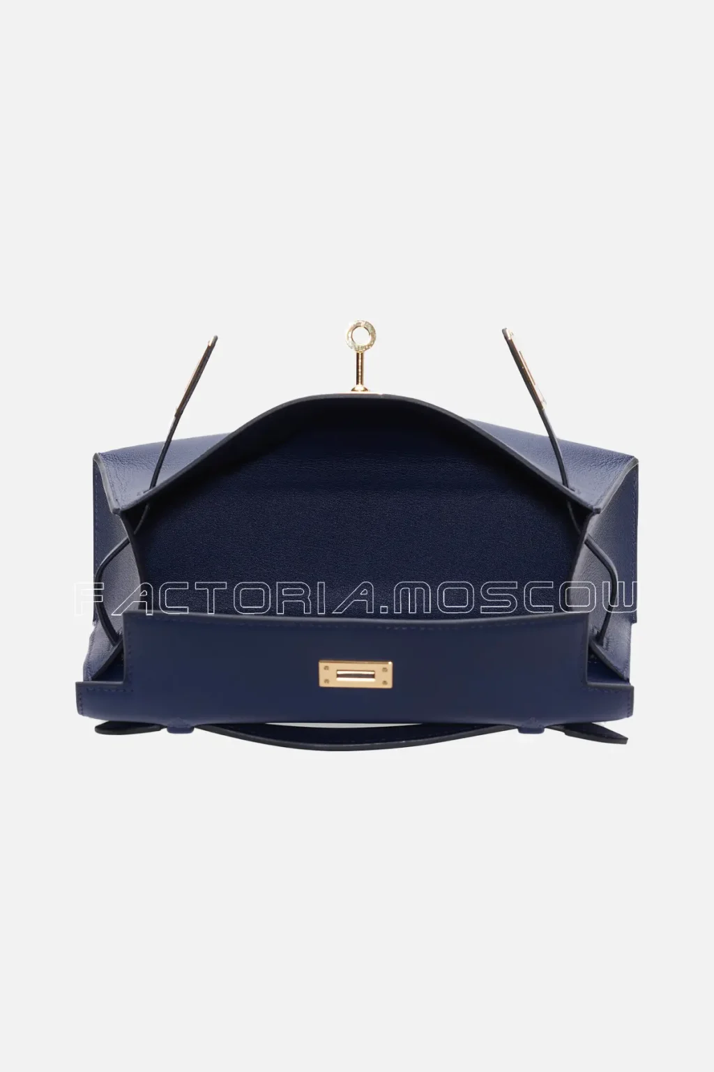 Hermes Kelly Pochette Clutch Swift Colour Blue Sapphire GHW