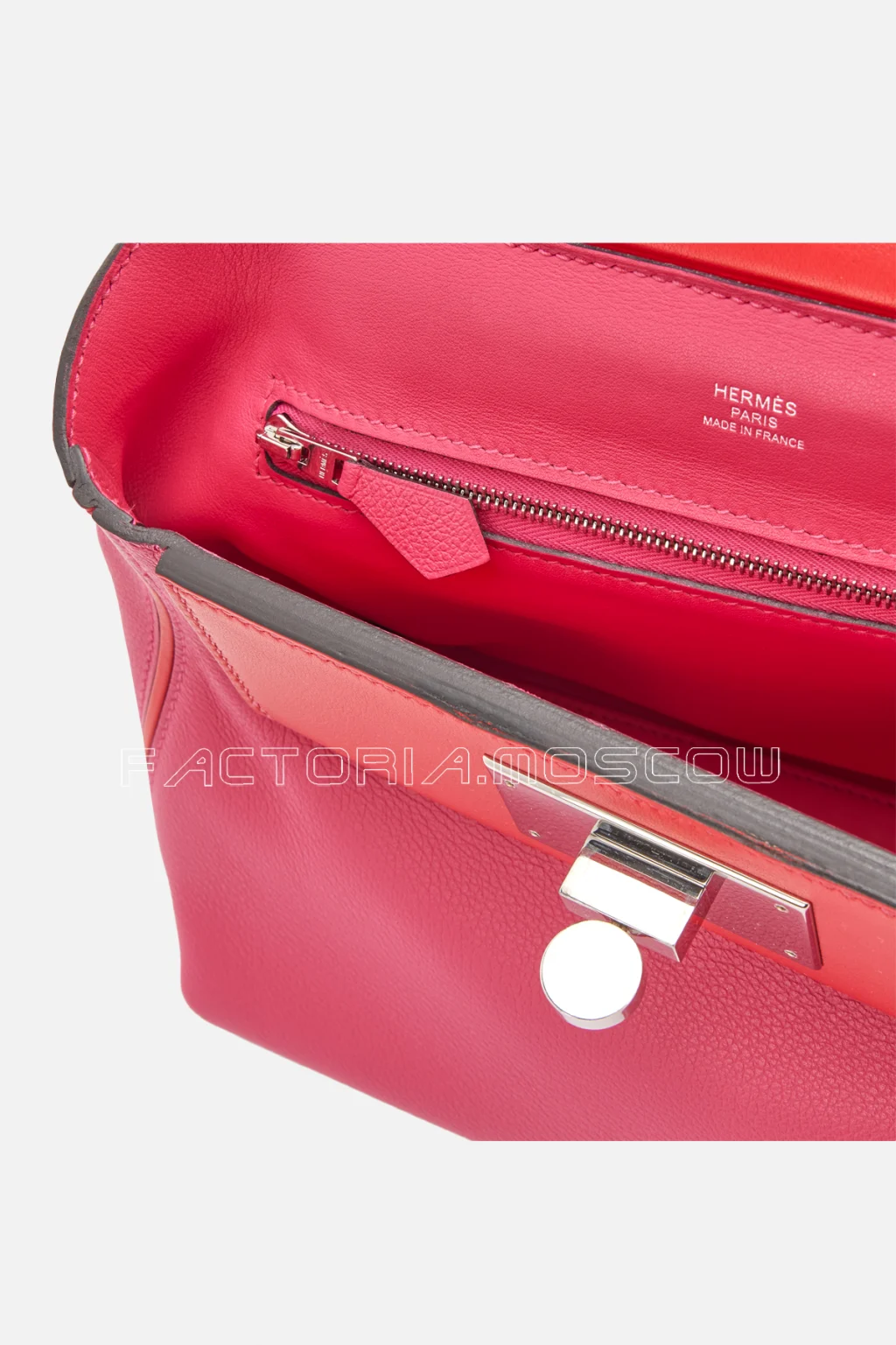 Hermes 24/24 21 Mini Rose Mexico And Rouge De Coeur Evercolor And Swift PHW