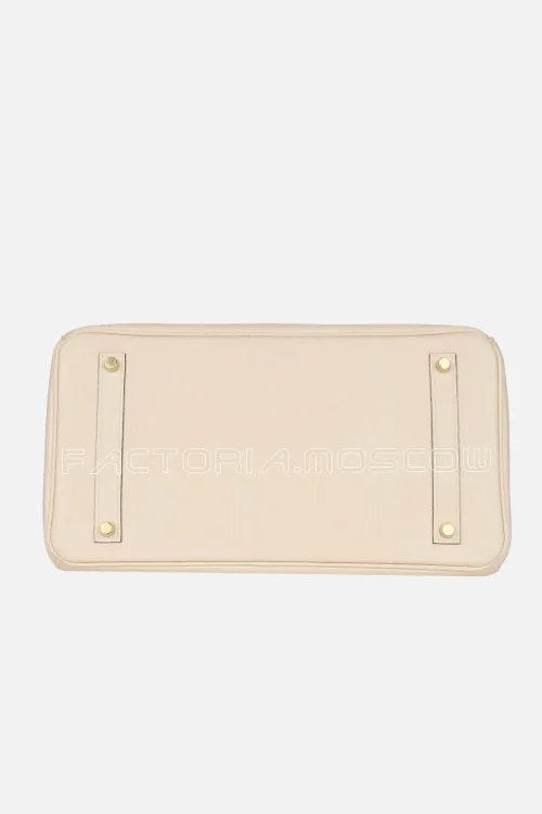Hermès Birkin 35 Clemence Colour Nata GHW