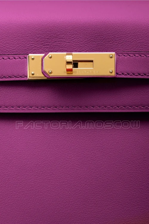 Hermes Kelly Retourne 28 Swift Colour Anemone GHW