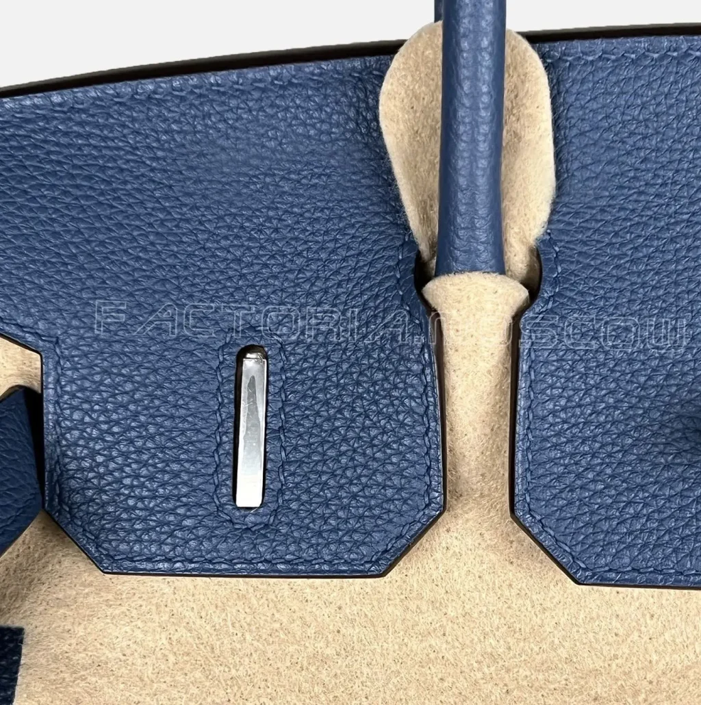 Hermes Birkin 30 Togo Colour Blue Brighton PHW