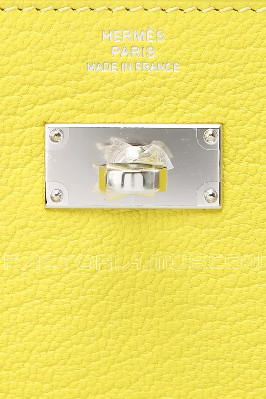 Hermes Kelly Long Wallet Chevre Lime Hardware Phw