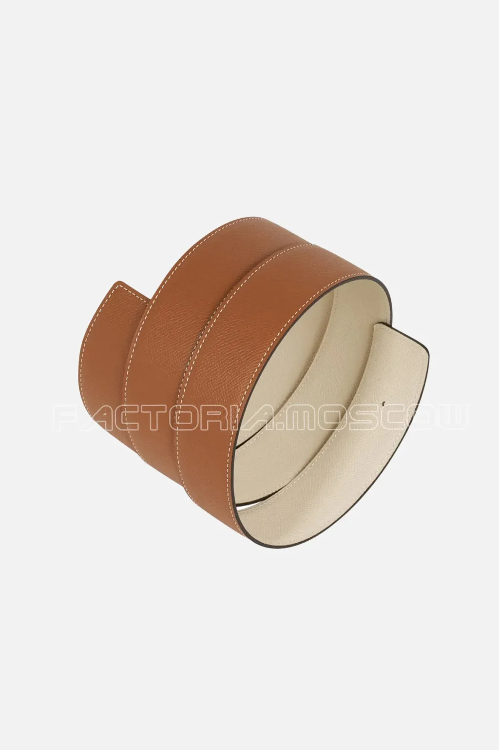 Hermes Belt Constance 42mm Gold / Craie Brushed Gold Buckle