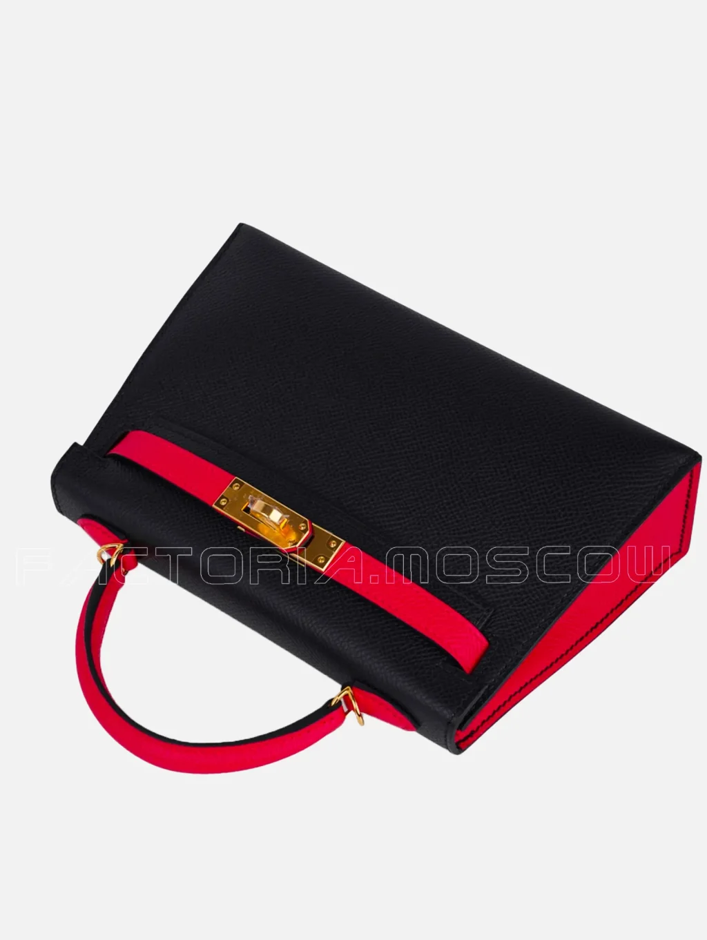 Hermes HSS Special Order Kelly Mini ll 20 Epsom Colour Black/Rose Extreme GHW