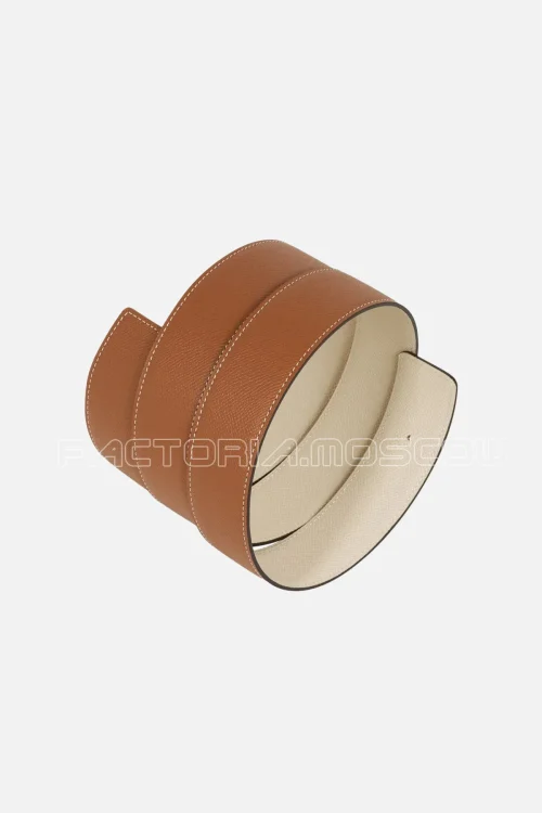Hermes Belt Constance 42 mm Gold/Craie Brushed Gold Buckle