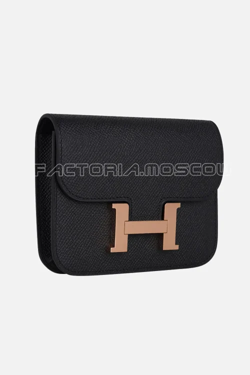 Hermes Constance Slim Epsom leather Black Hardware Rghw