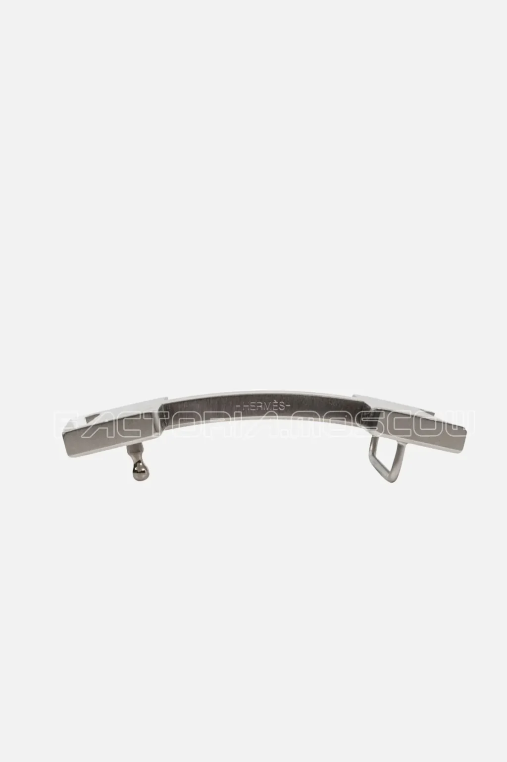 Hermes Belt Constance 42mm Black/Brown Brushed Palladium Buckle