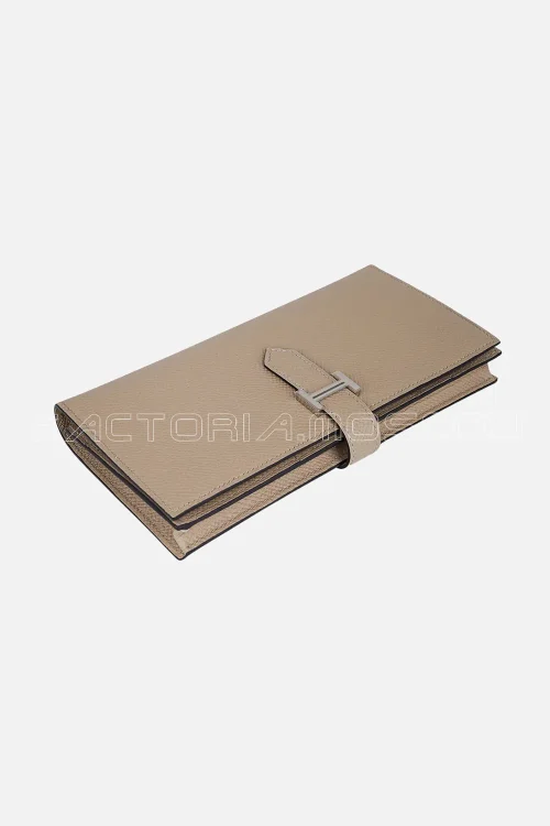Hermes Bearn long wallet Epsom Trench Hardware Phw