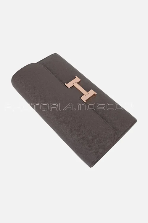Hermes Constance Long To Go Wallet Epsom Etain Hardware Rghw