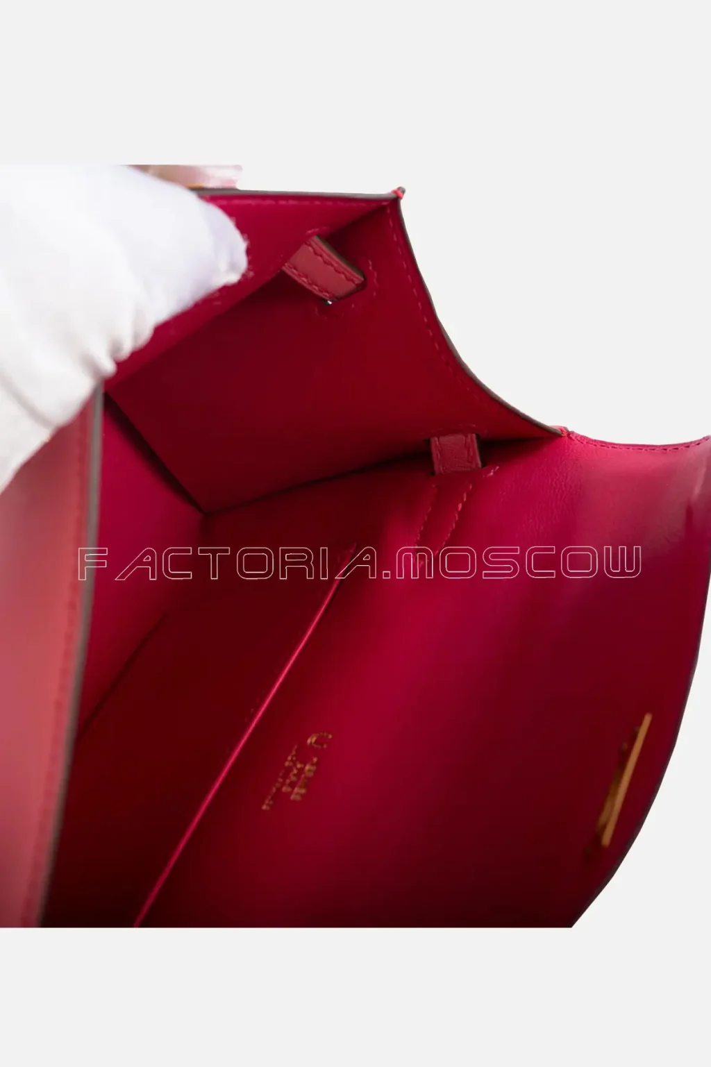 Hermes HSS Kelly Pochette Swift Rose Azalee And Rose Mexico Interior And Stitching GHW
