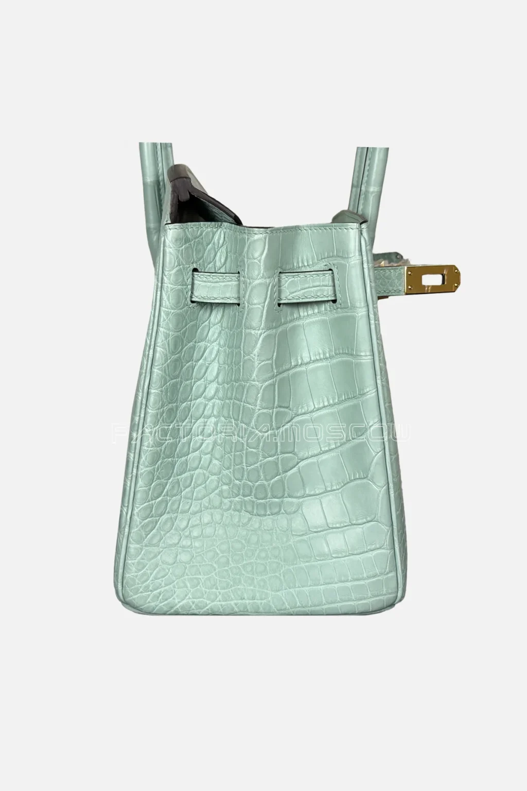 Hermès Birkin 25 Alligator Matte Colour Vert D'Eau Hardware GHW