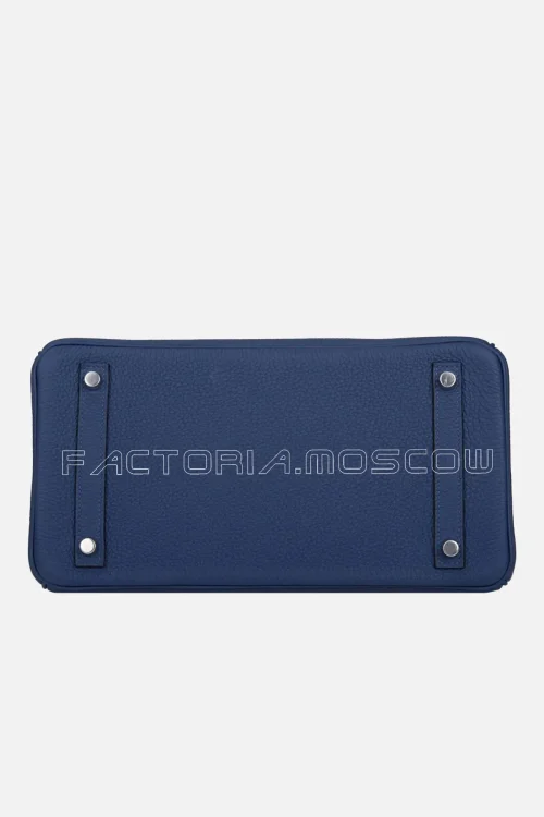 Hermes Deep Blue Togo Birkin 30 PHW
