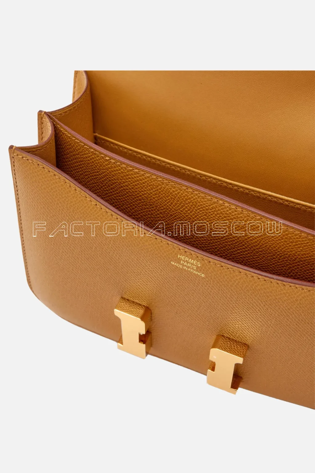 Hermès Mini Constance 18 Epsom Sesame GHW