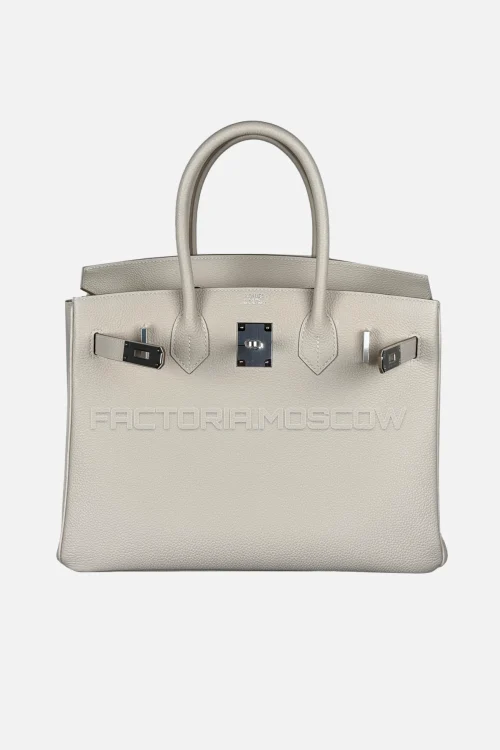 Hermes Birkin 30 Togo Colour Craie Hardware PHW