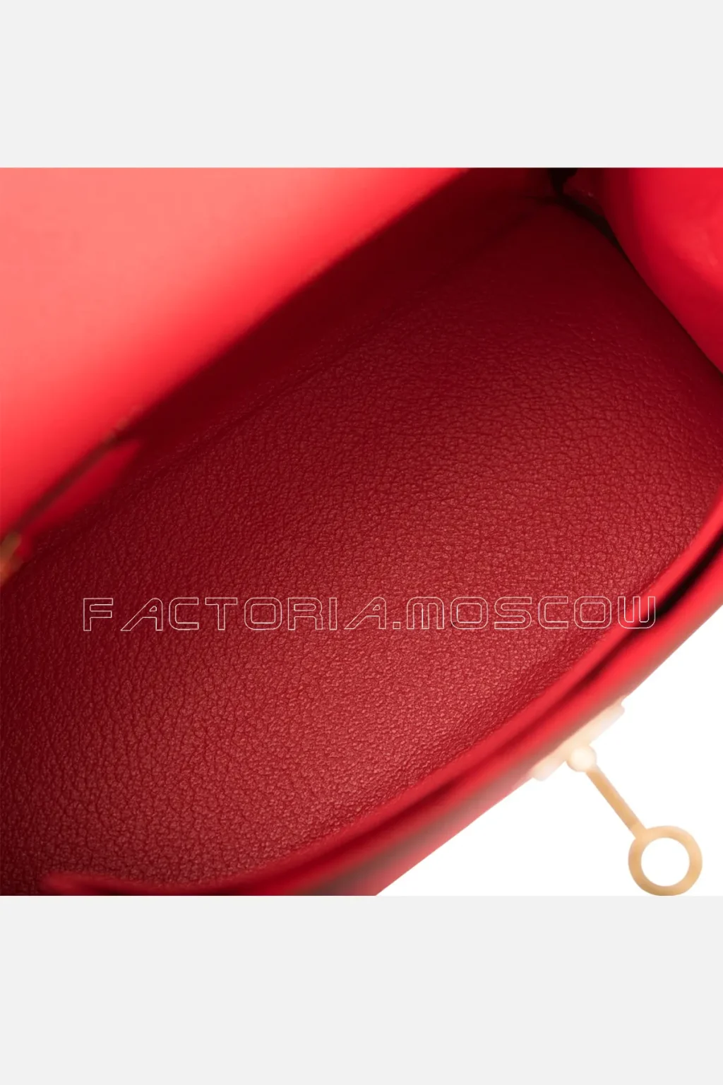 Hermès Kelly Retourne 25 Togo Colour Rouge De Coeur GHW