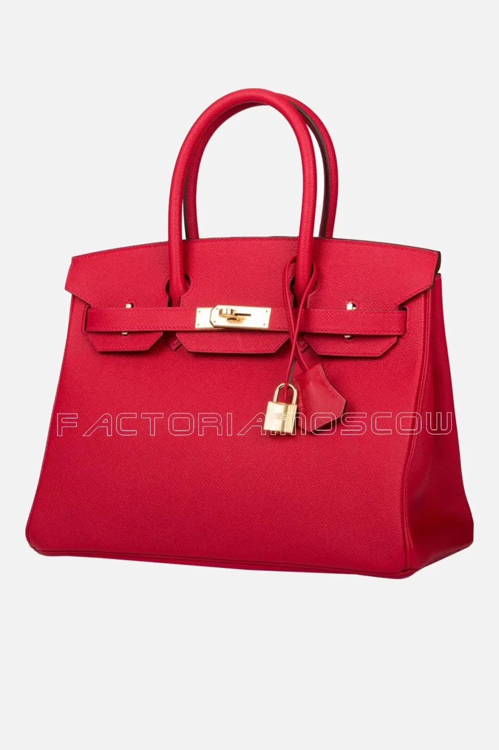 Hermes Rouge Casaque Epsom Birkin 30 GHW