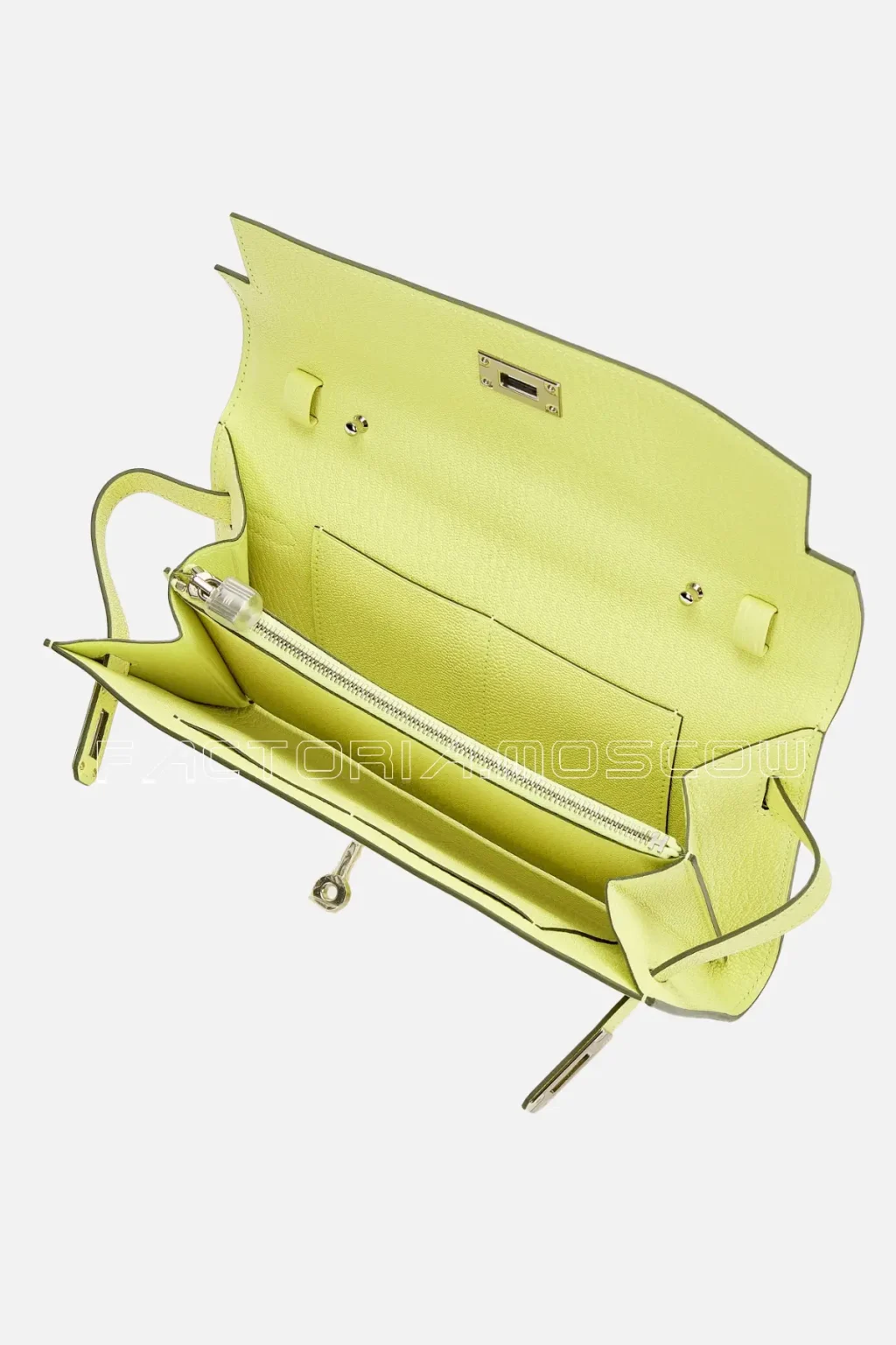 Hermès Kelly To-Go Wallet Jaune Bourgeon Chèvre Mysore PHW