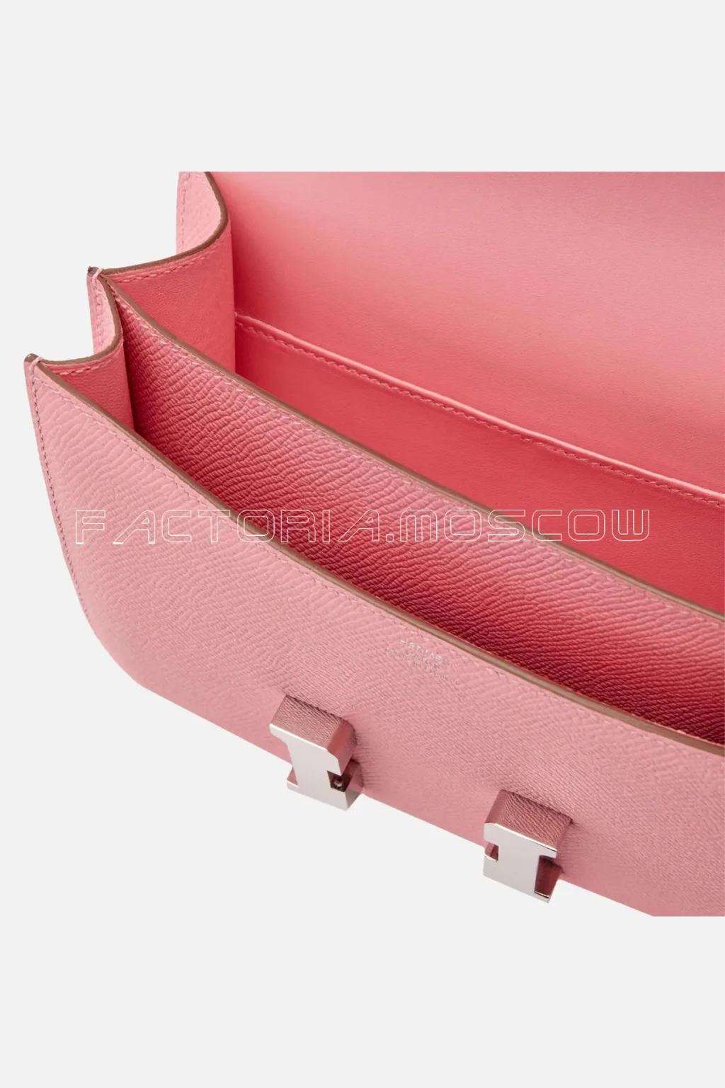 Hermès Mini Constance 18 Epsom Rose Confetti PHW