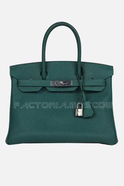 Hermès Birkin 30 Malachite Togo PHW