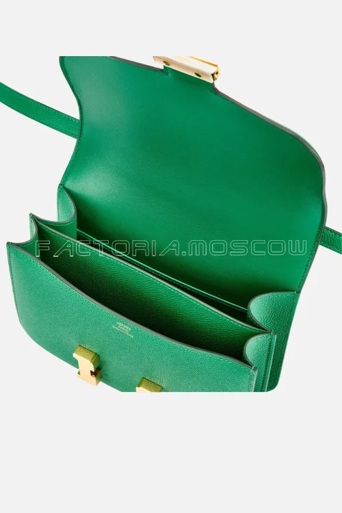 Hermès Mini Constance 18 Bambou Epsom GHW