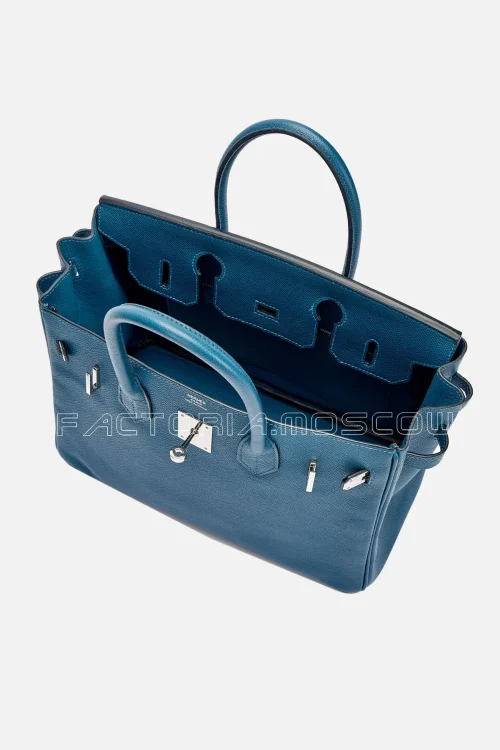 Hermes Bleu de Prusse Epsom Birkin 30 PHW