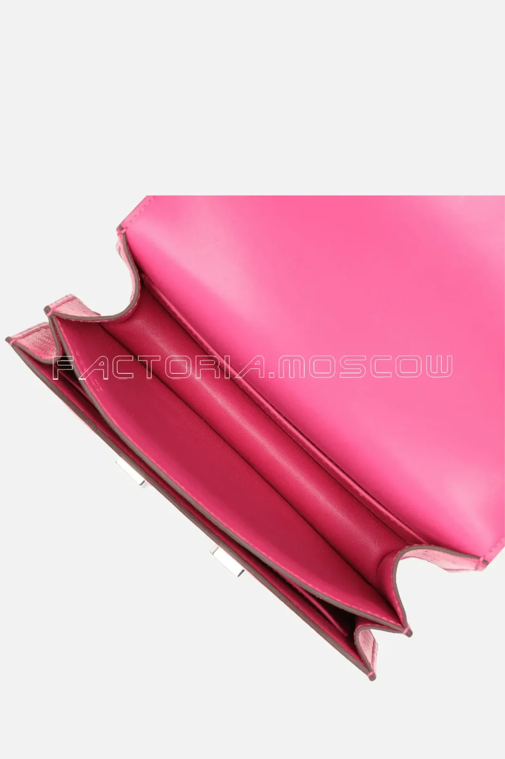 Hermès Mini Constance 18 Rose Tyrien Ostrich PHW