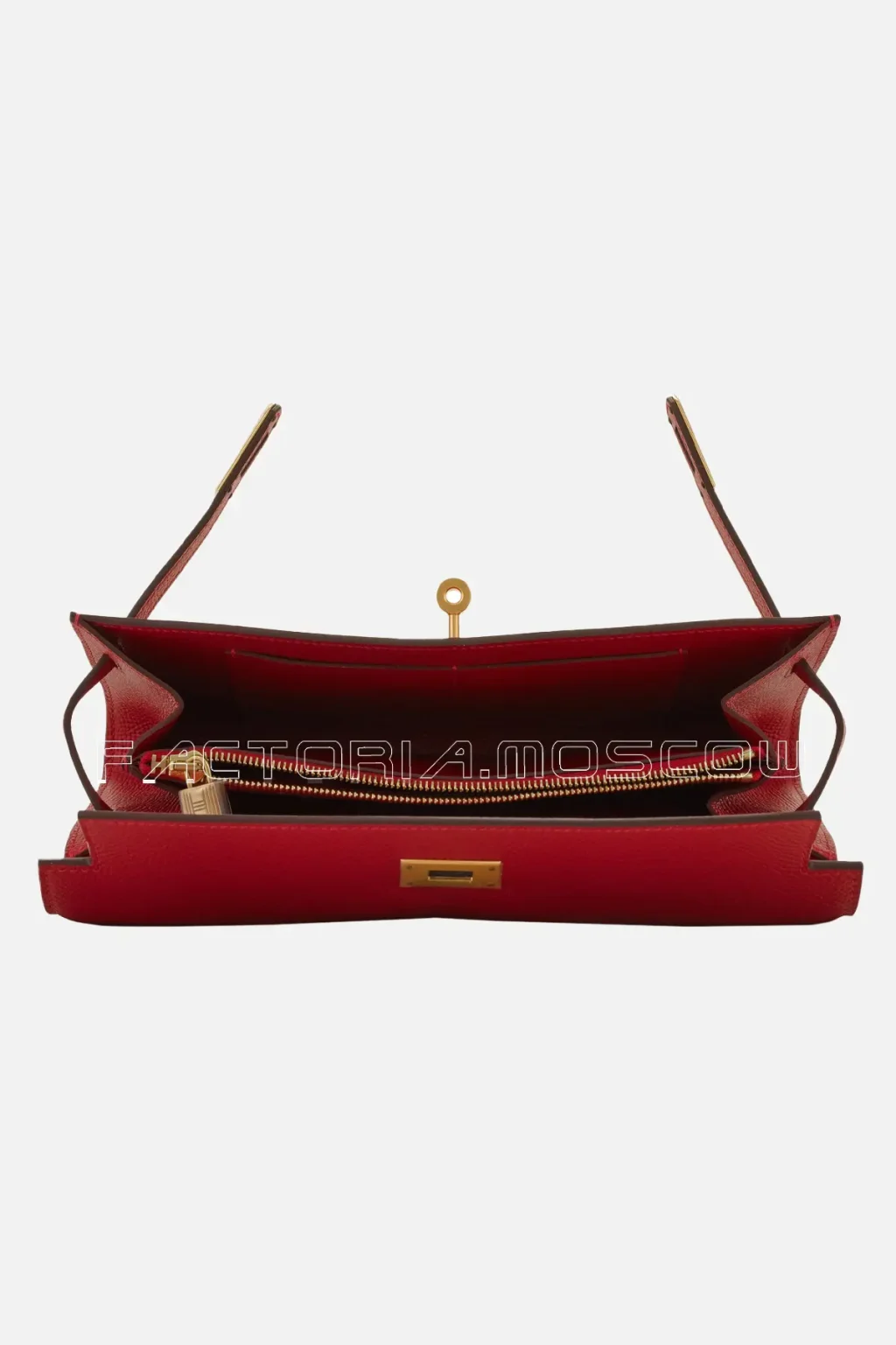 Hermès Kelly To Go Wallet Rouge Casaque Epsom GHW